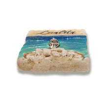 Carica l&#39;immagine nel visualizzatore di Gallery, PIASTRELLINA CALAMITA MARE E SIRENETTA
