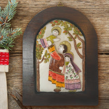 Carica l&#39;immagine nel visualizzatore di Gallery, PRESEPE AMORE con cornice
